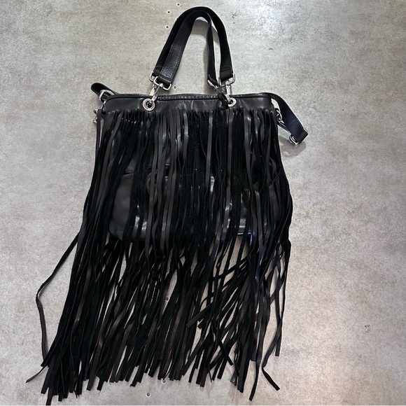 RUDSAK Handbags - RUDSAK LEATHER FRINGE BAG